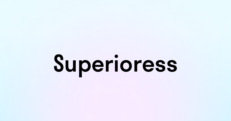 Superioress