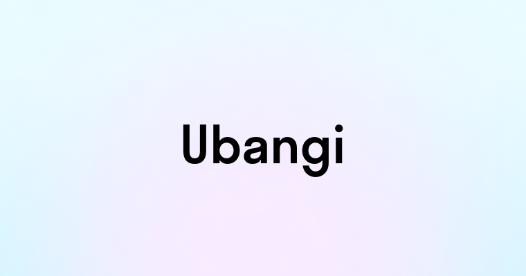 Ubangi