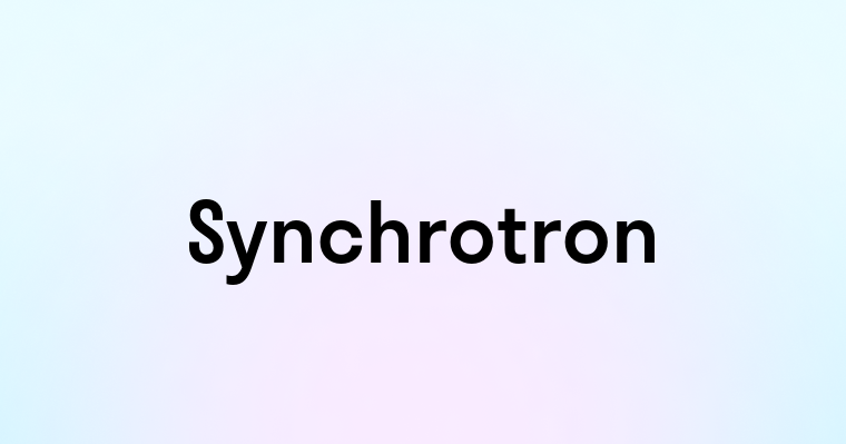 Synchrotron