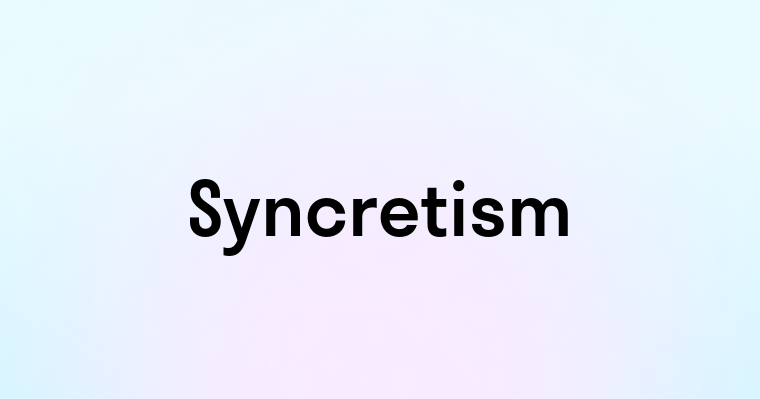 Syncretism