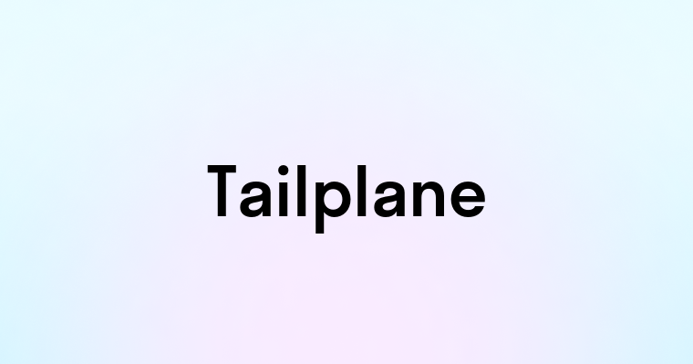 Tailplane