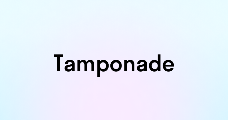 Tamponade