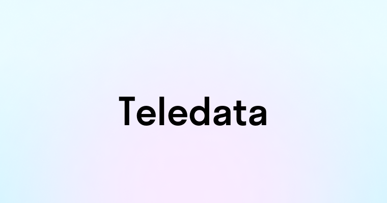 Teledata