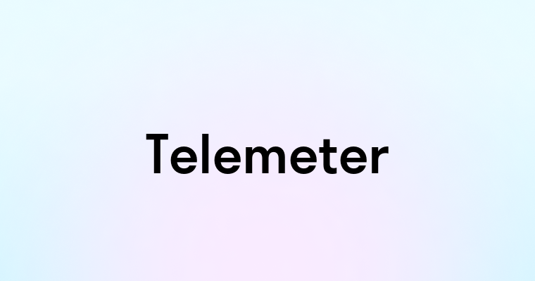 Telemeter