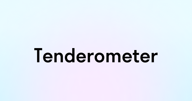 Tenderometer