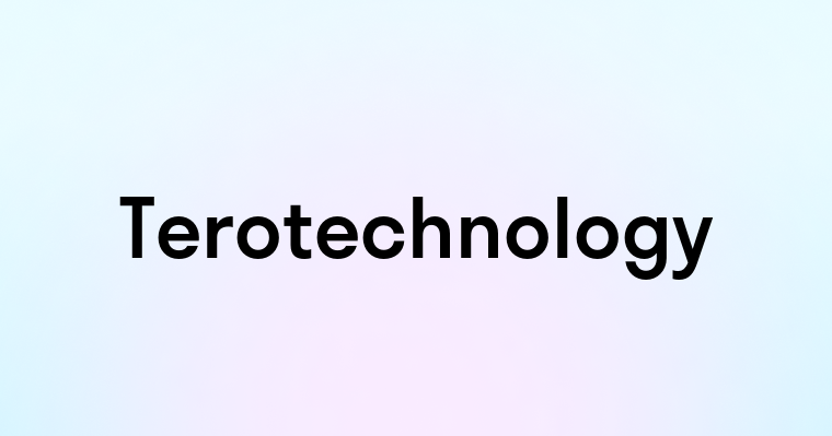 Terotechnology