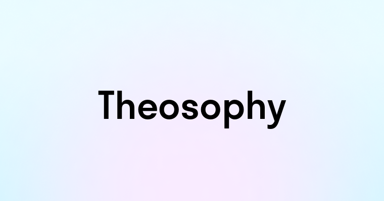 Theosophy