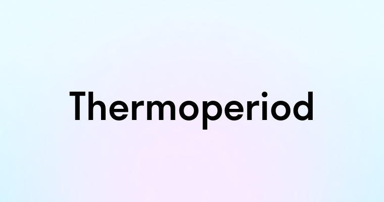 Thermoperiod