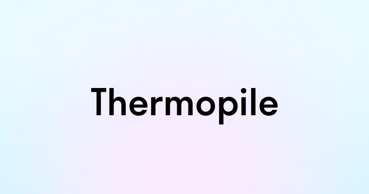 Thermopile