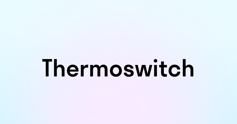 Thermoswitch