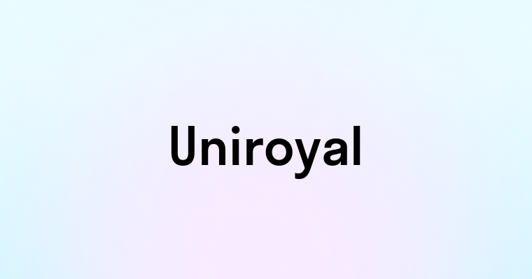 Uniroyal