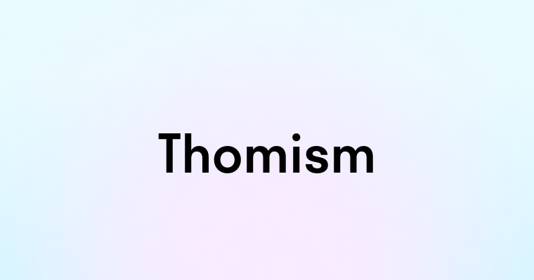 Thomism