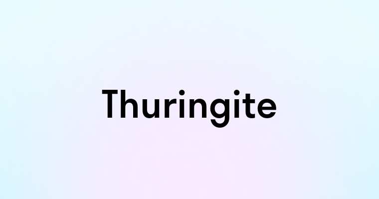 Thuringite