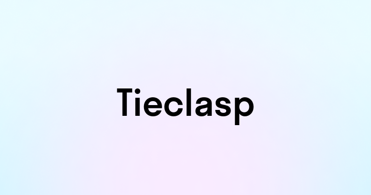 Tieclasp