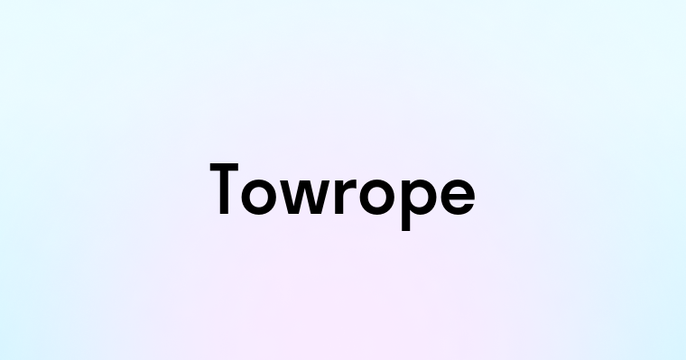 Towrope