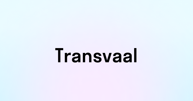 Transvaal