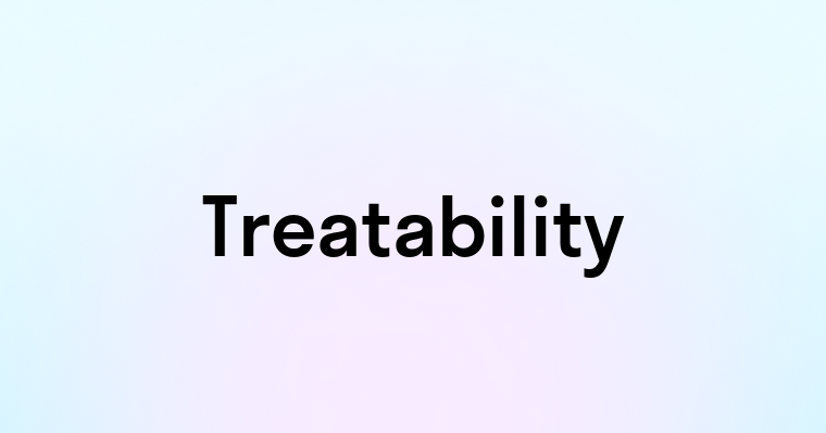 Treatability