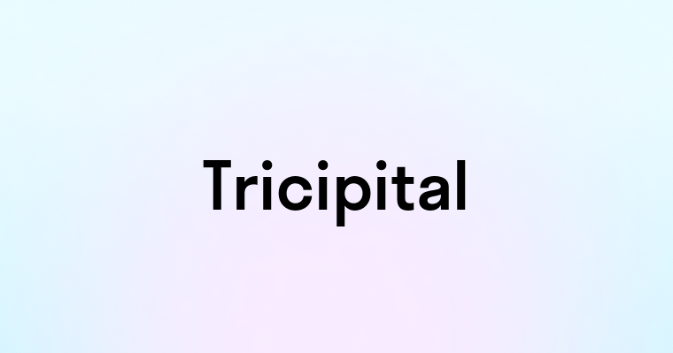 Tricipital