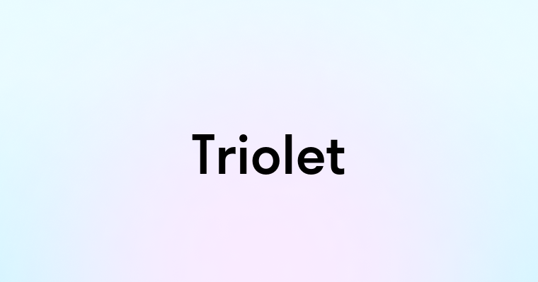 Triolet