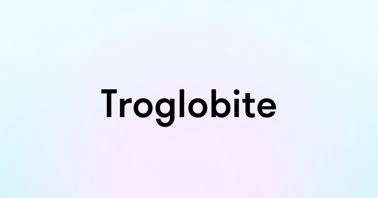 Troglobite