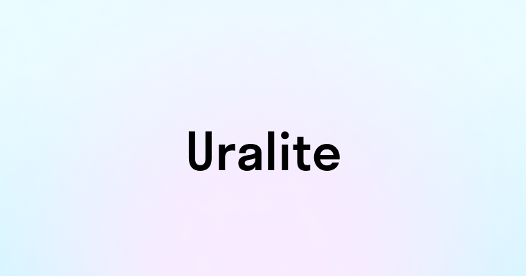 Uralite