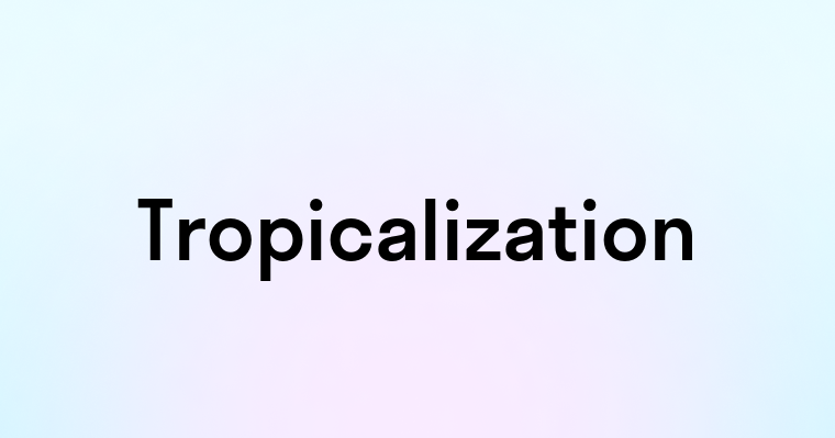 Tropicalization