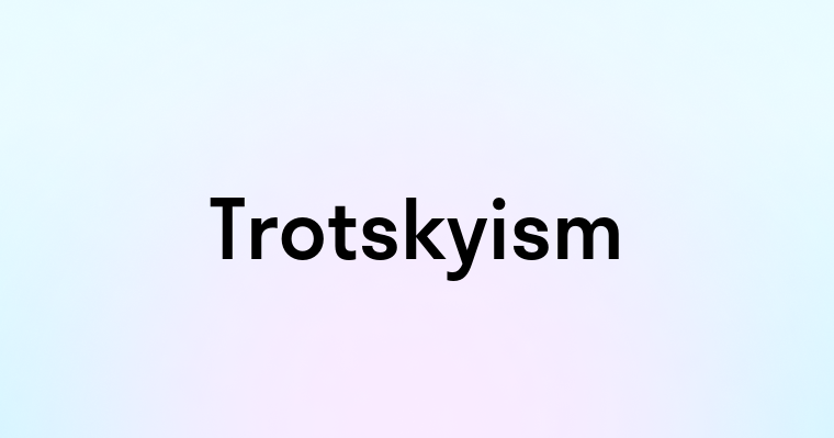 Trotskyism