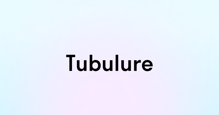 Tubulure