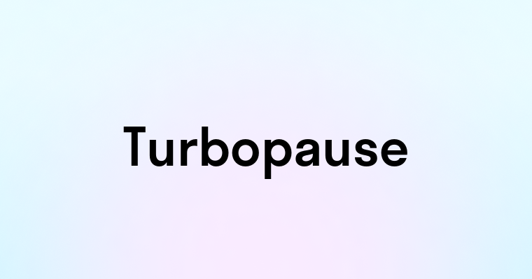 Turbopause