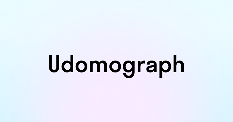 Udomograph