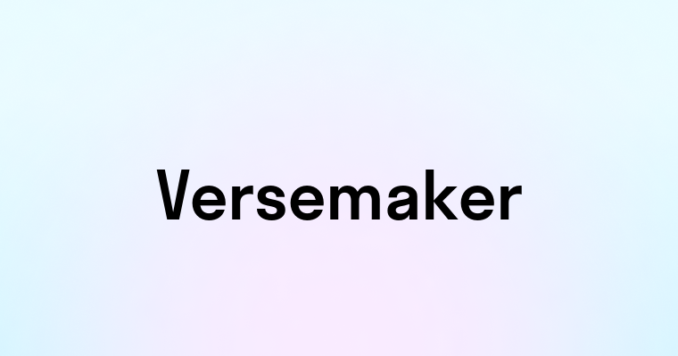 Versemaker