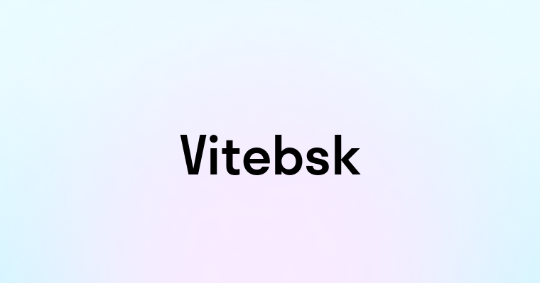 Vitebsk