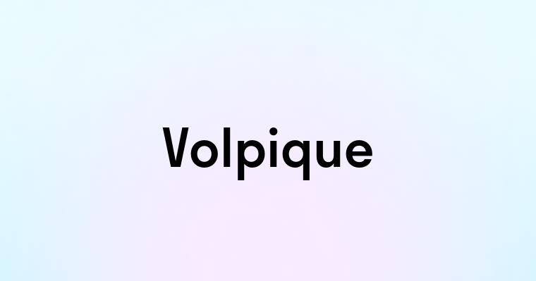 Volpique