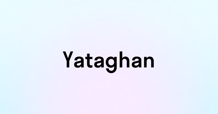 Yataghan