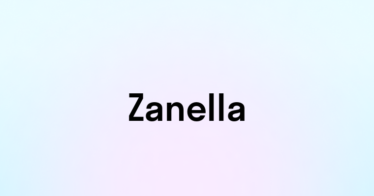 Zanella