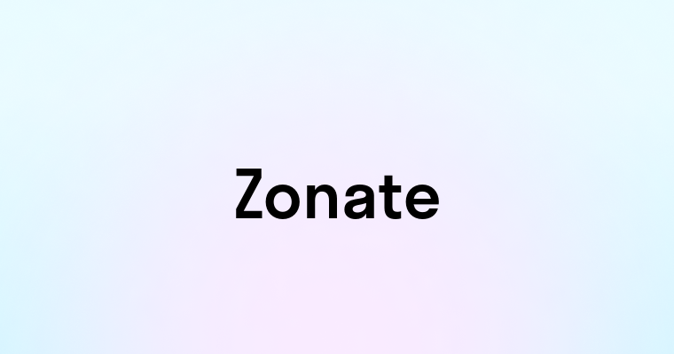 Zonate