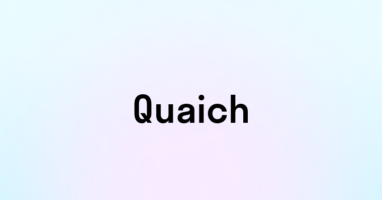 Quaich