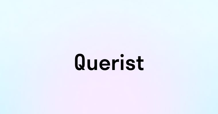 Querist