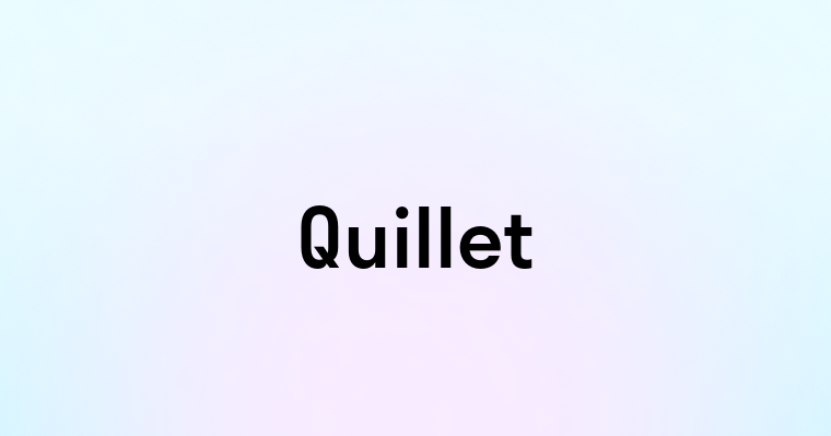 Quillet