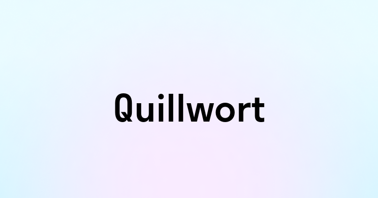 Quillwort