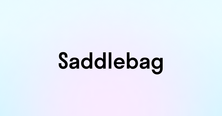 Saddlebag