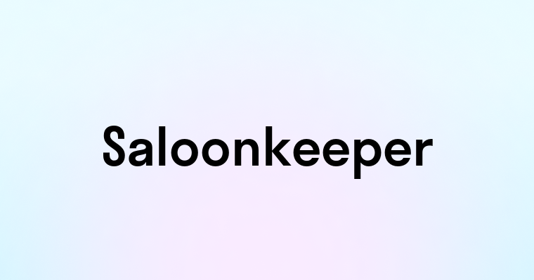 Saloonkeeper