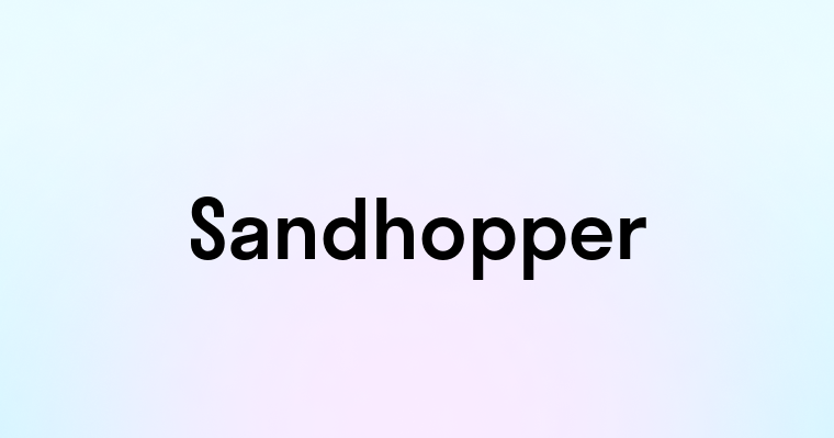 Sandhopper