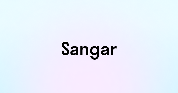 Sangar