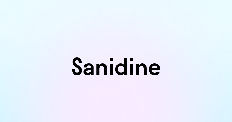 Sanidine