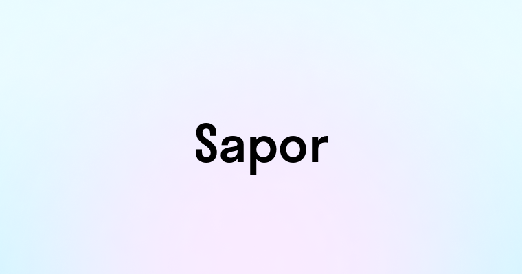 Sapor