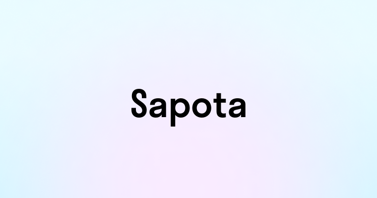 Sapota