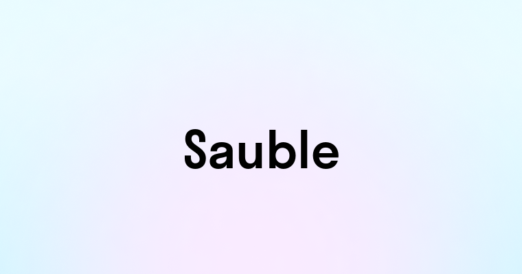 Sauble