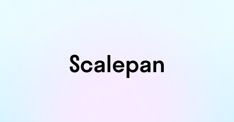 Scalepan