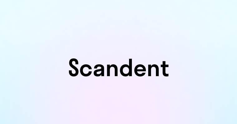 Scandent